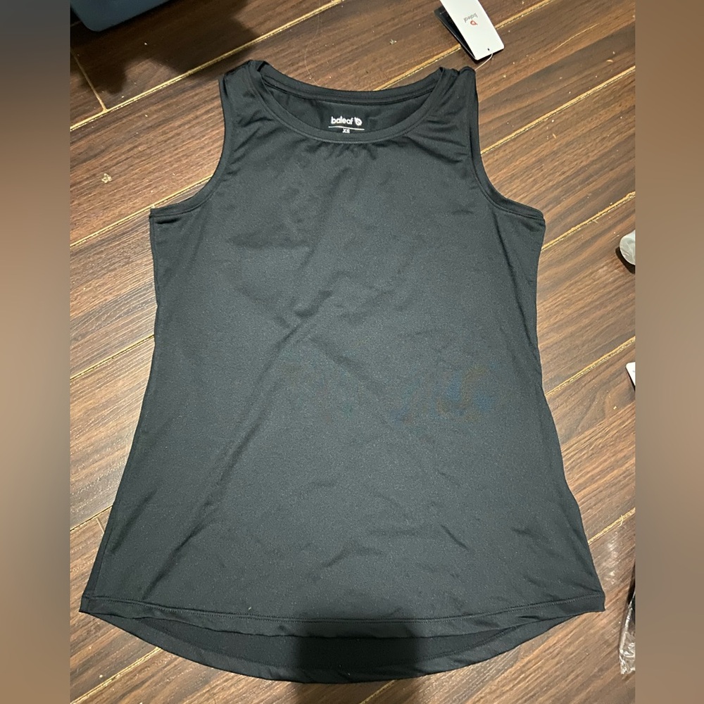Baleaf Sports Quick Dry Tank Top Sleeveless Shirt Men Size XS Black
